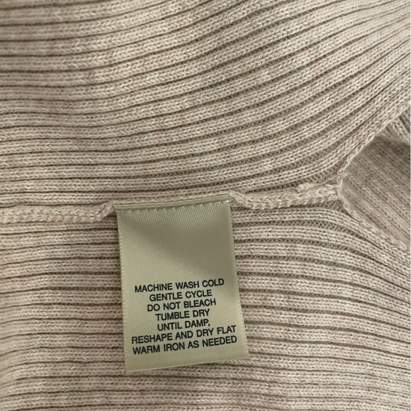 Island Shores V-Neck Sweater 100% cotton Size L - Picture 6 of 9